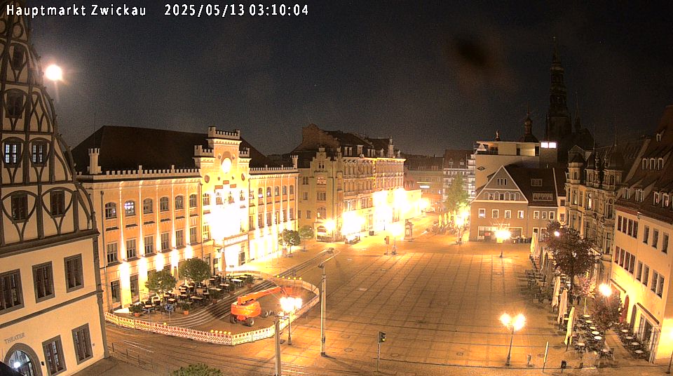 Zwickauer Hauptmarkt Webcam