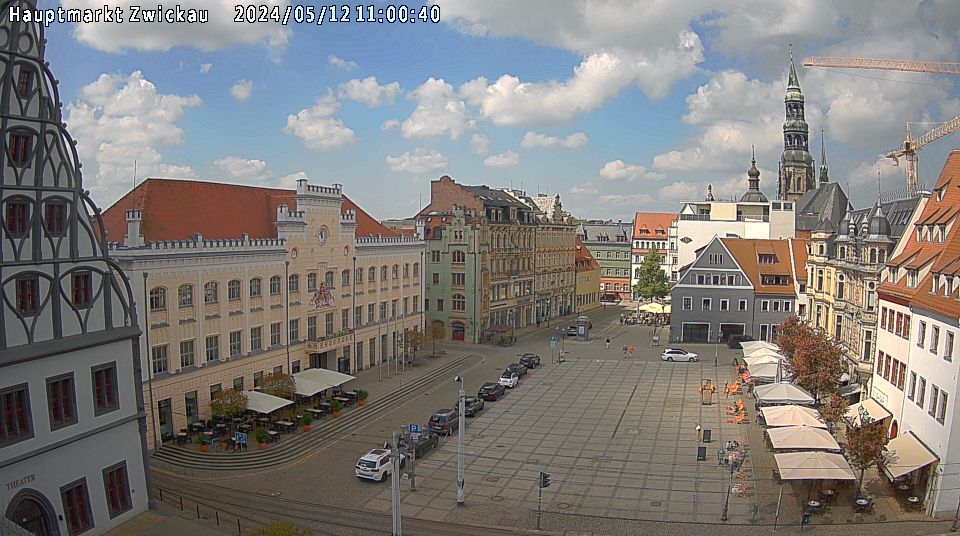 Zwickauer Hauptmarkt Webcam