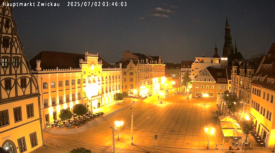 Zwickauer Hauptmarkt Webcam