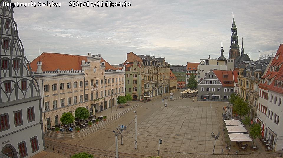 Zwickauer Hauptmarkt Webcam