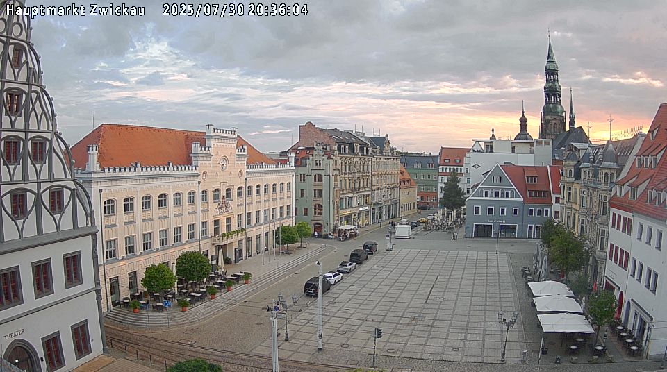 Zwickauer Hauptmarkt Webcam