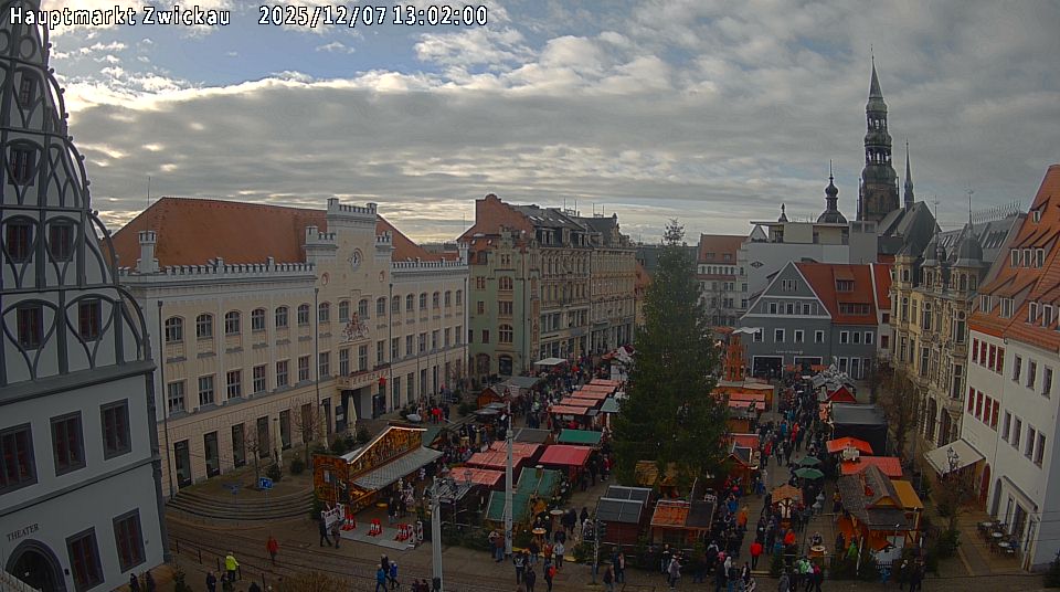 Zwickauer Hauptmarkt Webcam