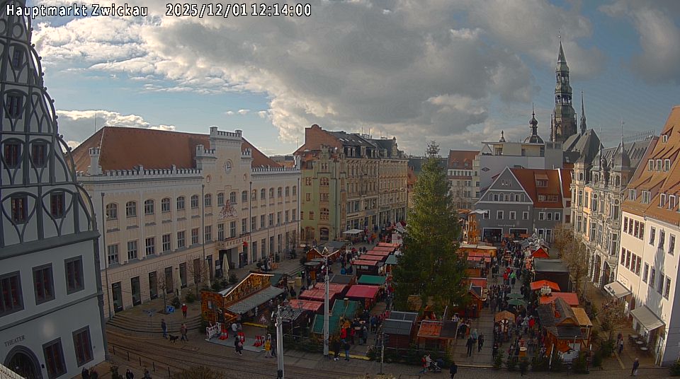 Zwickauer Hauptmarkt Webcam