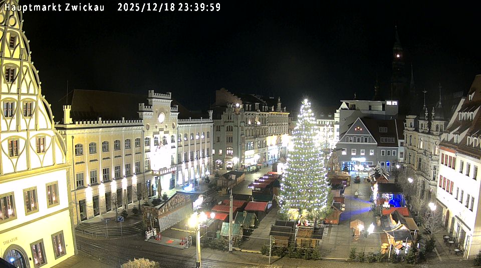 Zwickauer Hauptmarkt Webcam