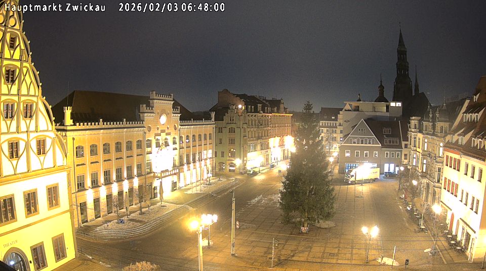 Zwickauer Hauptmarkt Webcam