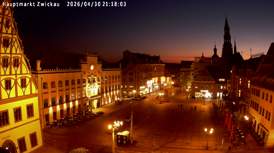 Zwickauer Hauptmarkt Webcam