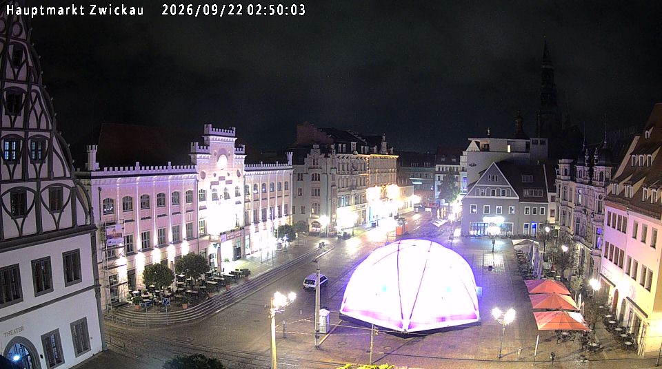 Zwickauer Hauptmarkt Webcam